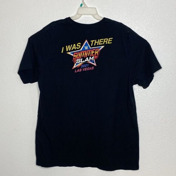 WORLD WRESTLING Entertainment Men’s Black T Shirt with Wrestling Print Size 3XL - Picture 4 of 4